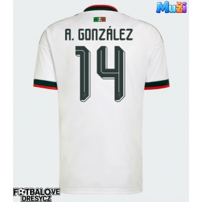 Mexiko Armando Gonzalez #14 Venkovní Dres MS 2026 Krátký Rukáv
